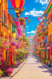 Đường Phố Sắc Màu