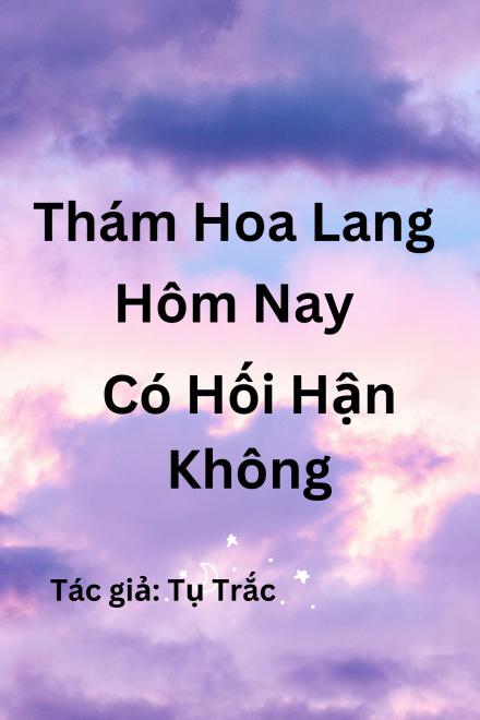 Thám Hoa Lang Hôm Nay Có Hối Hận Không