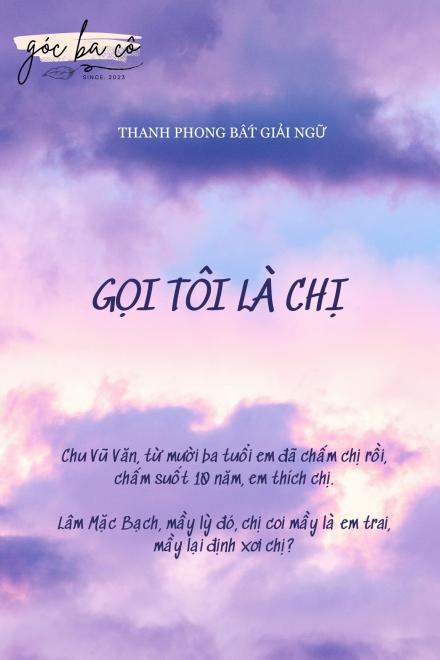 Gọi Tôi Là Chị