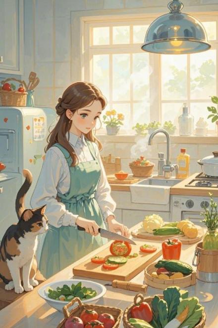 Đầu Bếp Làm Bảo Mẫu Trong Truyện Niên Đại