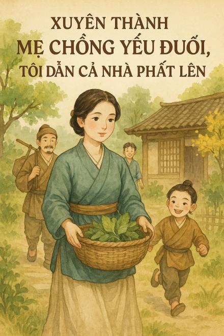Xuyên Thành Mẹ Chồng Yếu Đuối, Tôi Dẫn Cả Nhà Phất Lên