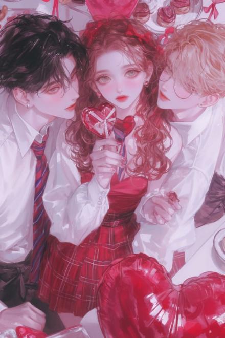 Tôi Bị Bắt Công Lược F4 Sau Khi Trói Định Hệ Thống Yêu Đương